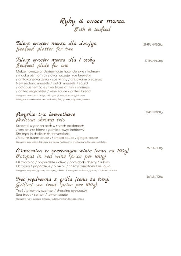 Menu Lodgo – strona 8